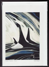 ARCTIC TRAVERSE / ORCA - Rice Lake, Ojibway - Rick Beaver - New 6" x 9" Art Card