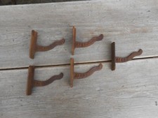 5 ANTIQUE CAST IRON 4 1/2"  OG GUTTER  BRACKETS