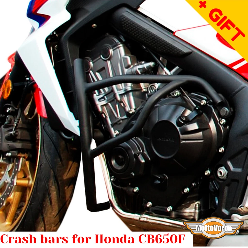 Protector de motor para Honda CB650F CB 650 F barras de choque, Bonus Foto 4 de 4