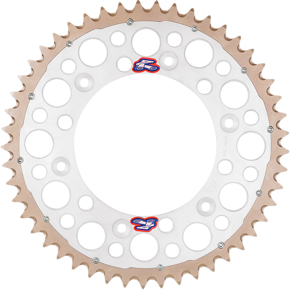Renthal Twinring Rear Sprocket - 51-Tooth - Silver | 2240-520