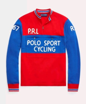 Polo Ralph Lauren Polo Sport Cycling Tour De France Wool Sweater