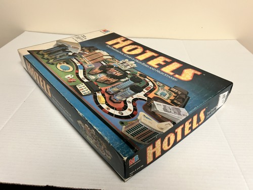 Milton Bradley Hotels 3D Board Game 1987 Complete Vtg EUC Excellent - Picture 3 of 14