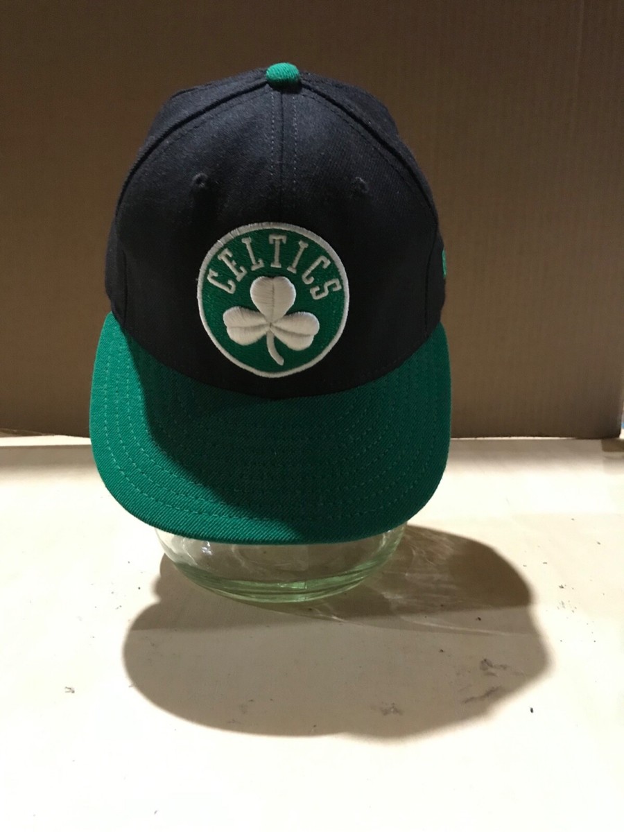 New Era 59FIFTY Boston Celtics Fitted Hat w/ Cap Size 100% Wool