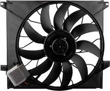 Ventilador Eléctrico Del Radiador Para Mercedes S-Class W220 Y CL C215 - 380W, 11 Aspas, Con Unidad De Control