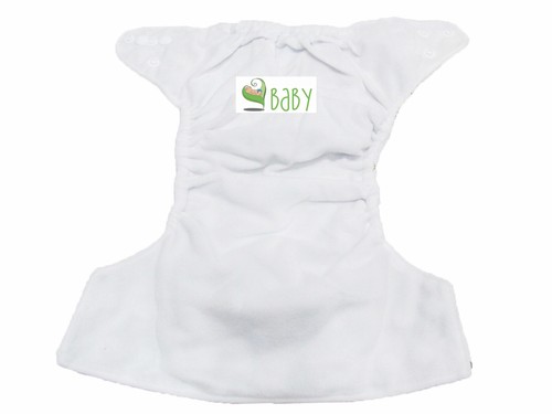 VBaby Fabric Waterproof Adjustable Reusable Cloth Diaper With 1 Cotton Insert - Picture 3 of 4