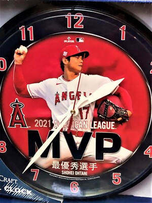 WinCraft 2023 AL MVP Shohei Ohtani 壁掛け時計