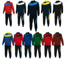 TUTA GIVOVA VISA UOMO DONNA TRICETATO CALCIO PASSEGGIO PALESTRA TR018