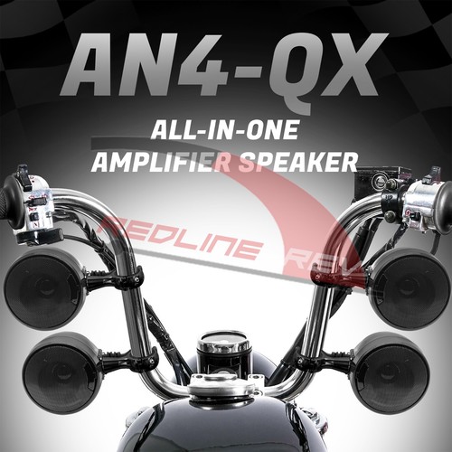 Waterproof Bluetooth Motorcycle Stereo 