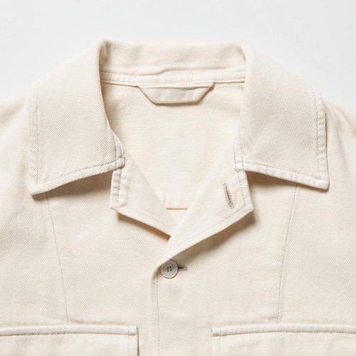 UNIQLO U £59.90 Denim Shirt Jacket Shacket - Natural - S Christophe Lemaire NWT - Picture 7 of 20