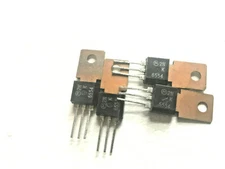 LOT OF 5  2N6554 1 A 60 V PNP POWER TRANSISTOR TO-202 FREE Shipping within US