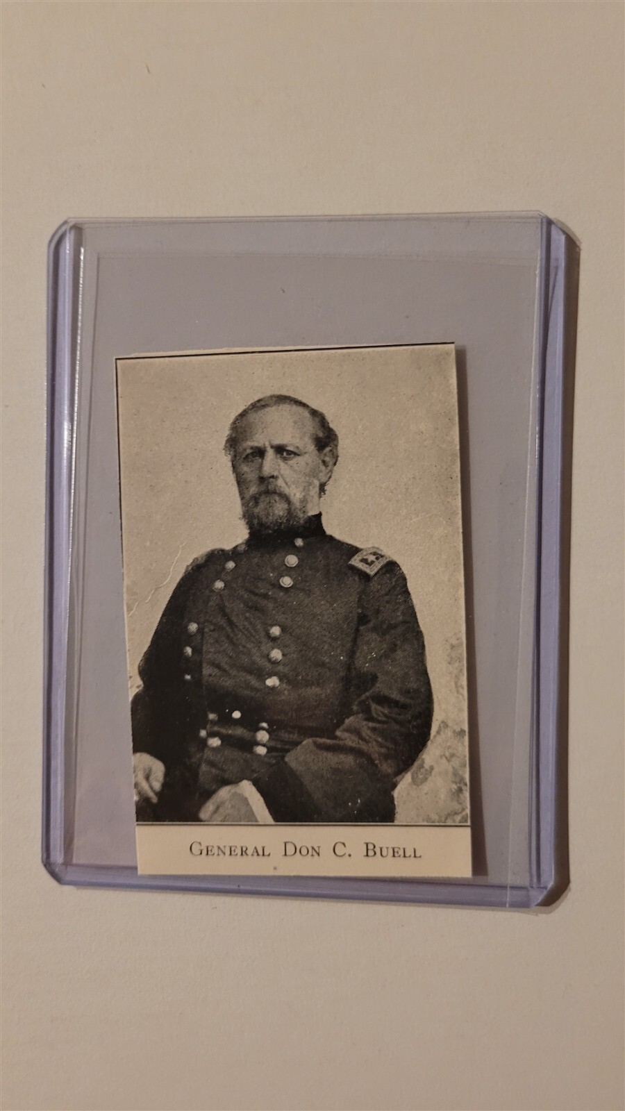 General Don Carlos Buell 1912 Civil War Picture Portrait | eBay