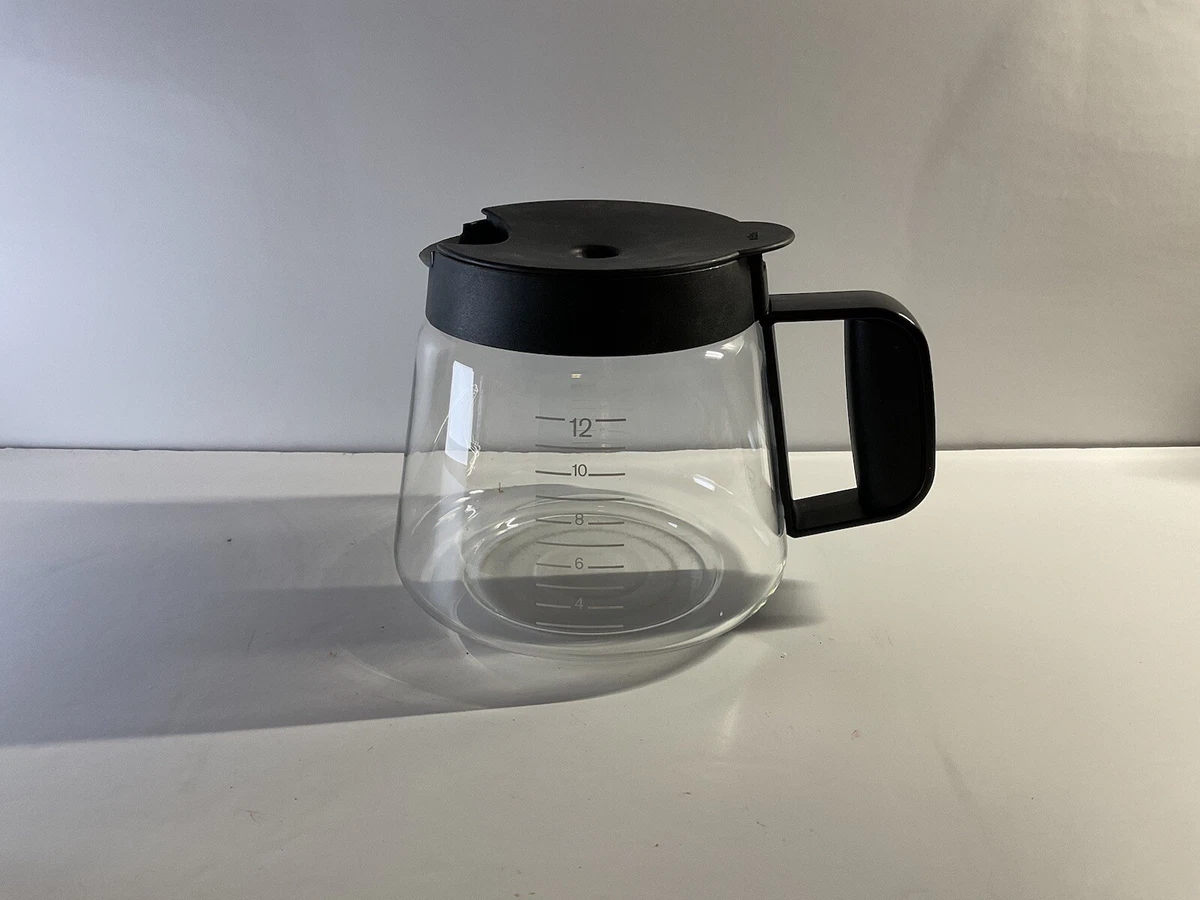  12-Cup Replacement Glass Carafe Pot Compatible with