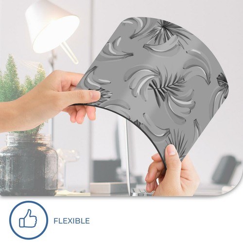 Rectangle Mouse Mat BW - Cool Banana Bunches Tropical #36569 - Afbeelding 8 van 8