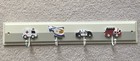 Boys Room Clothes Rack Hooks Vehicle Police Car Fire Truck Helicopter Ambulance