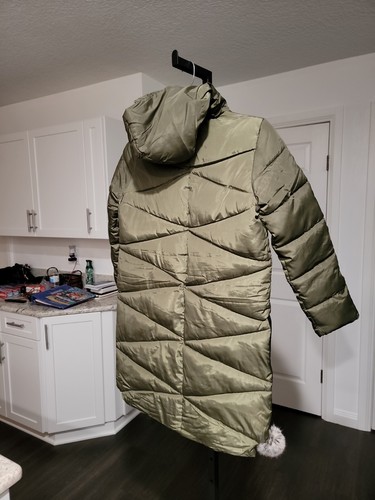 Women’s Lightweight Hooded Puffer Jacket Insulated Waterproof Coat. Sz S. New - Picture 4 of 6