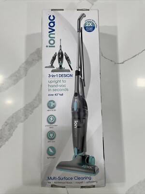 IonVac 3-in-1 Lightweight Corded Stick Vacuum