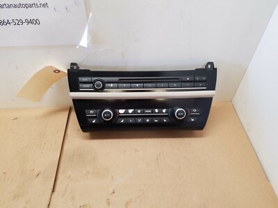2011-2016 BMW F10 535I 550I CD RADIO AC HEATER CLIMATE CONTROL UNIT OEM 