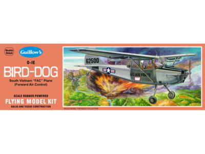 Guillow's Cessna Bird Dog Balsa Wood Model Airplane Kit, Vietnam, Korea  GUI-902