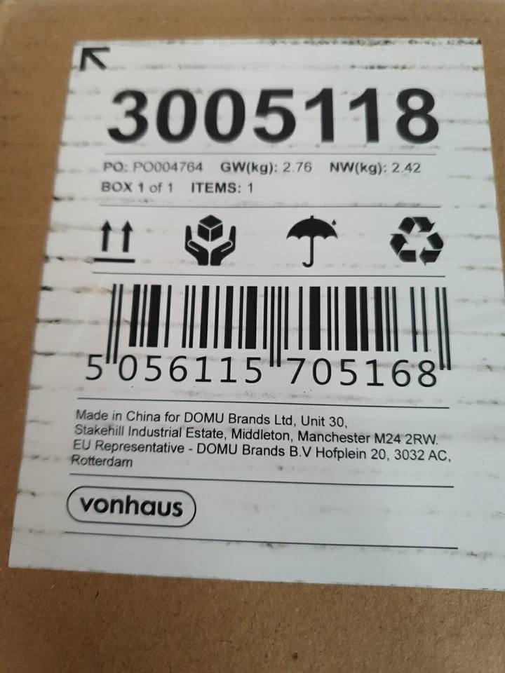 VonHaus 05/118 13 to 27 inches Full Motion Monitor Mount - Image 3 of 4