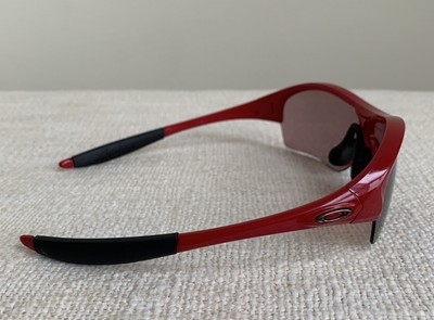 Oakley Endure Red Sunglasses 09-810 Small Frame SCRATCHED 