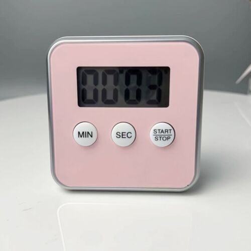 Elektronischer Timer 1 AAA -Batterie Abs Bequemer Stand LCD Bildschirm - Foto 1 di 33