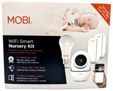 MOBI Smart Nursery Automation Kit, Smart LED Light Bulb, Smart Door  Window