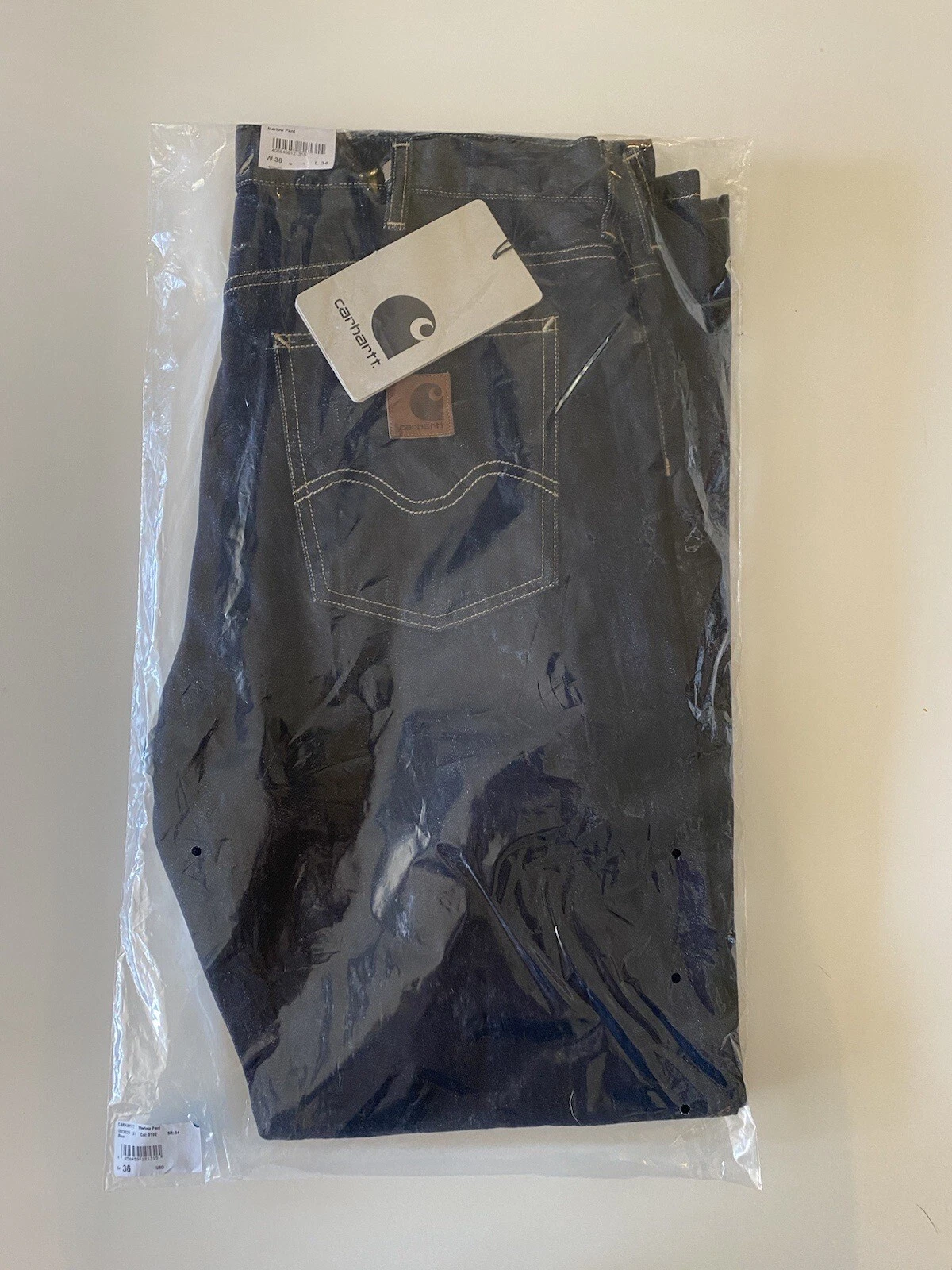 Pantalon moelle Carhartt WIP 36x34 100 % coton neuf avec étiquettes