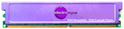 512MB Super Talent DDR1 RAM PC-3200U CL2.5 D32PB12C25 Heatspreader Memory-Module