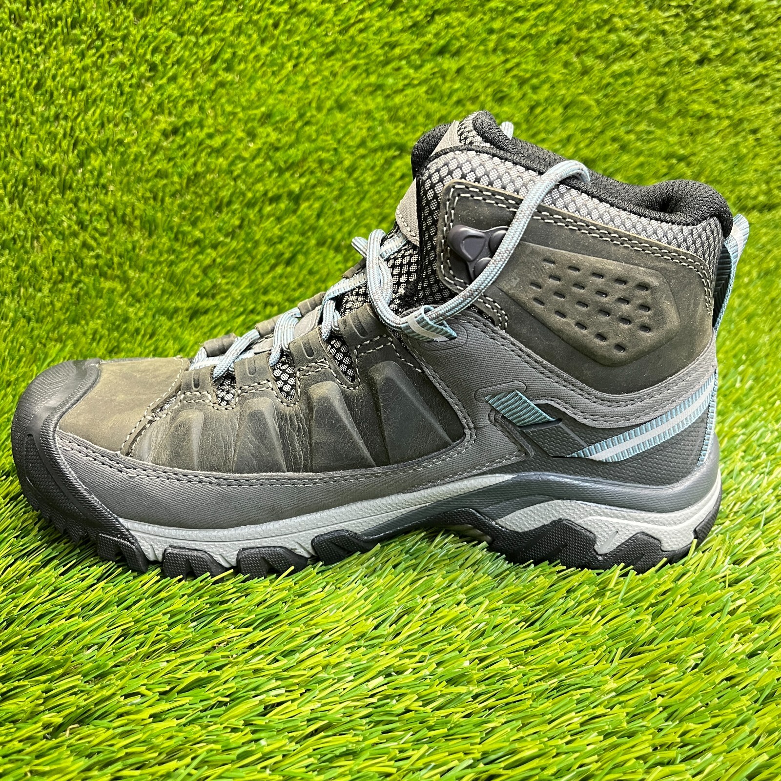 Stivali da trekking Keen Targhee III Mid donna taglia 7 marrone grigio outdoor impermeabili