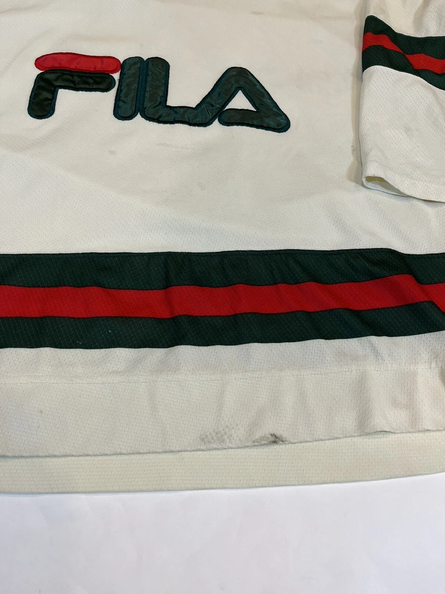 jungle Medisch kleding stof Vintage Deadstock 90s Fila Hockey Jersey Mens Size XL Oversized Y2K  Distressed | eBay