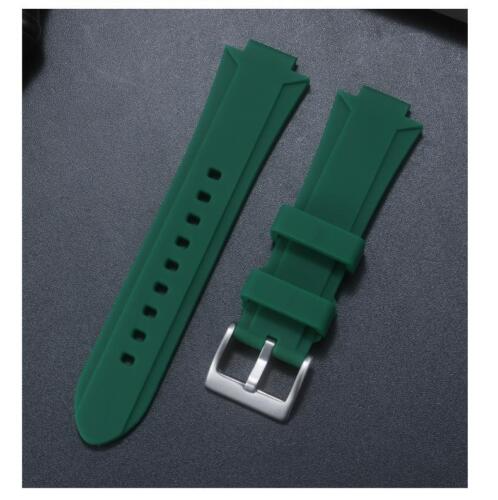 Cinturino orologio in gomma 24x11mm 24x12mm per ricambio silicone Oris Aquis - Foto 13 di 32