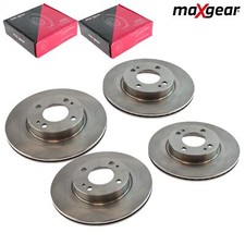 2X MAXGEAR 19-4769 BREMSSCHEIBE BELÜFTET FÜR MITSUBISHI MIRAGE/SPACE STAR A0A