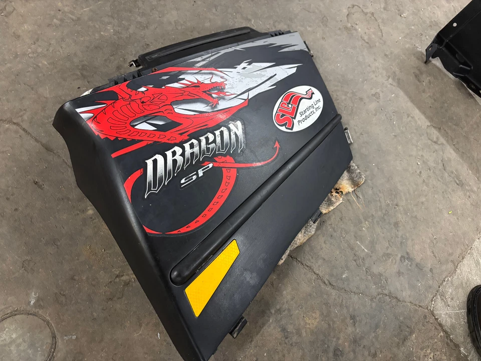 Panel lateral derecho Polaris clásico 800 2007-2013 RMK Switchback Dragon IQ Shift 600 Foto 3 de 4