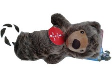 Dog squeaky toy plush bear