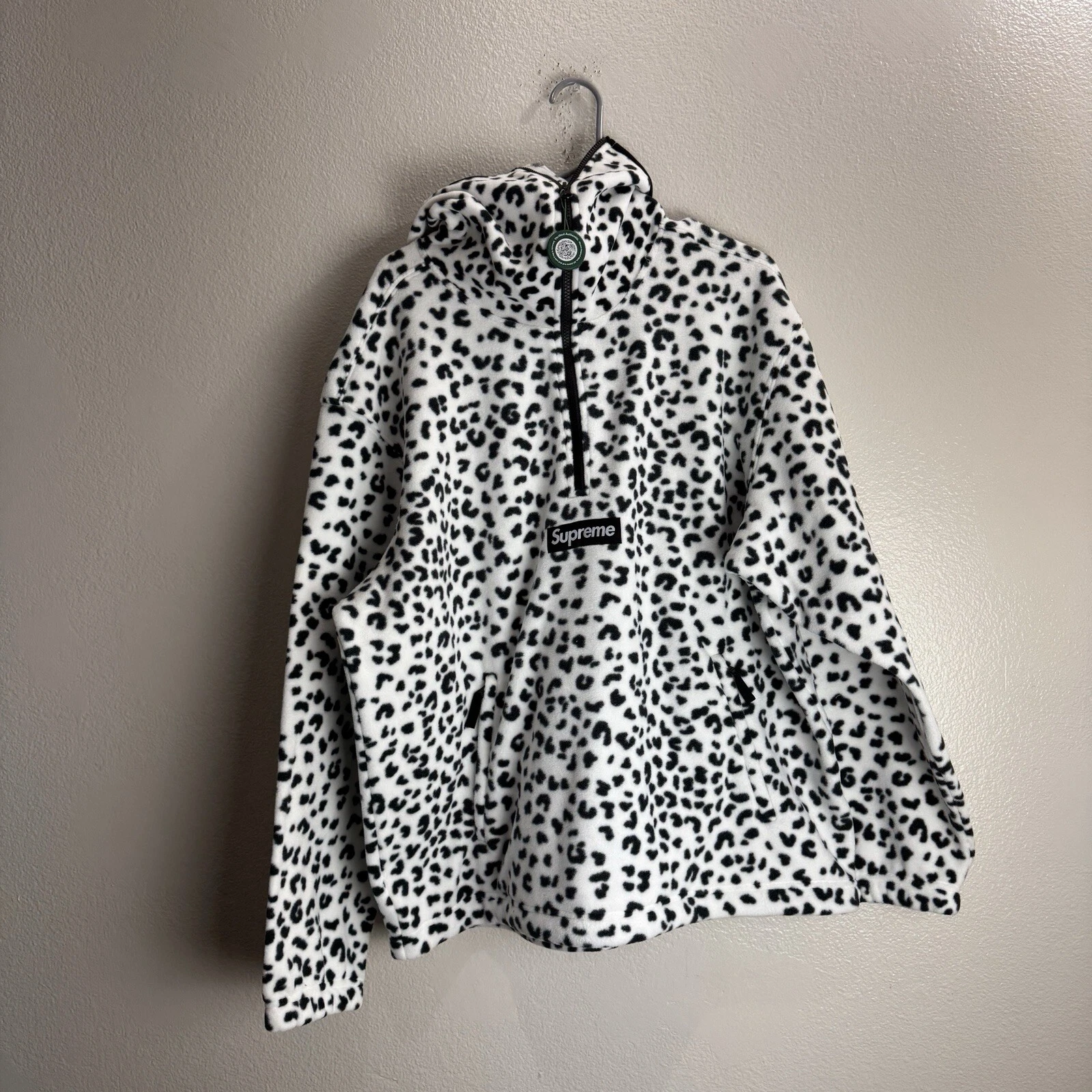Sweat à capuche demi zip Supreme Polartec Facemask taille XL