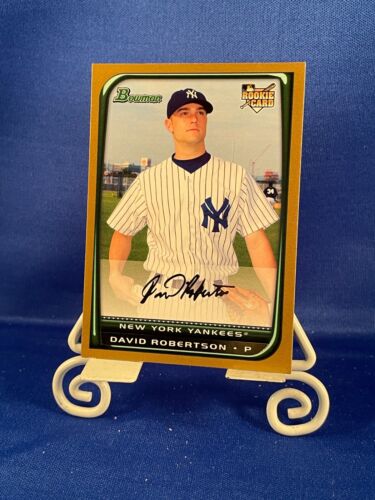2008 Bowman Draft Gold David Robertson #BDP48 New York Yankees