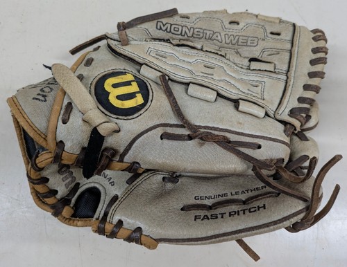 Wilson A440 12” Monster Web Fastpitch Softball Glove Right Hand Throw A0440 12BR