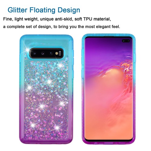 Funda líquida para Samsung S10 S10e S10 Plus arena movediza brillante brillante diamante brillante - Imagen 24 de 25