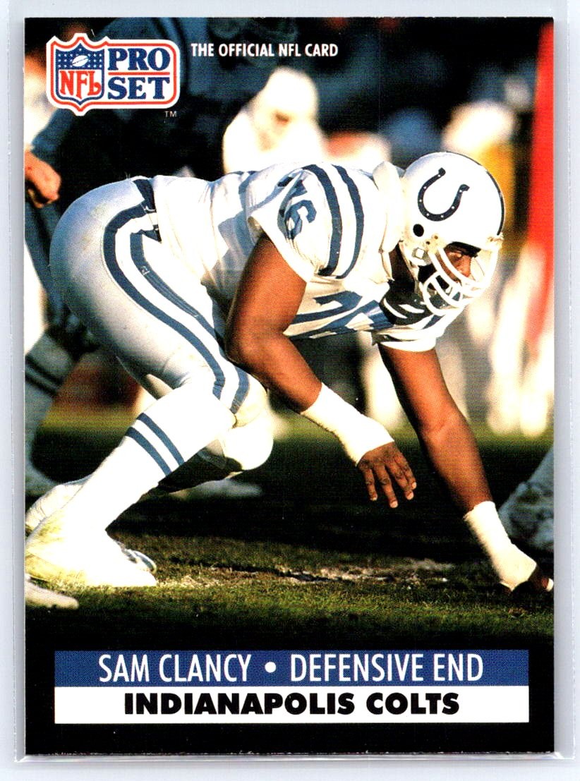 1991 Pro Set #525 Sam Clancy