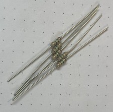 1.5 M Ohm, 5 , 250 mWatt, Metal Film Resistor, Unbranded, 5 Each