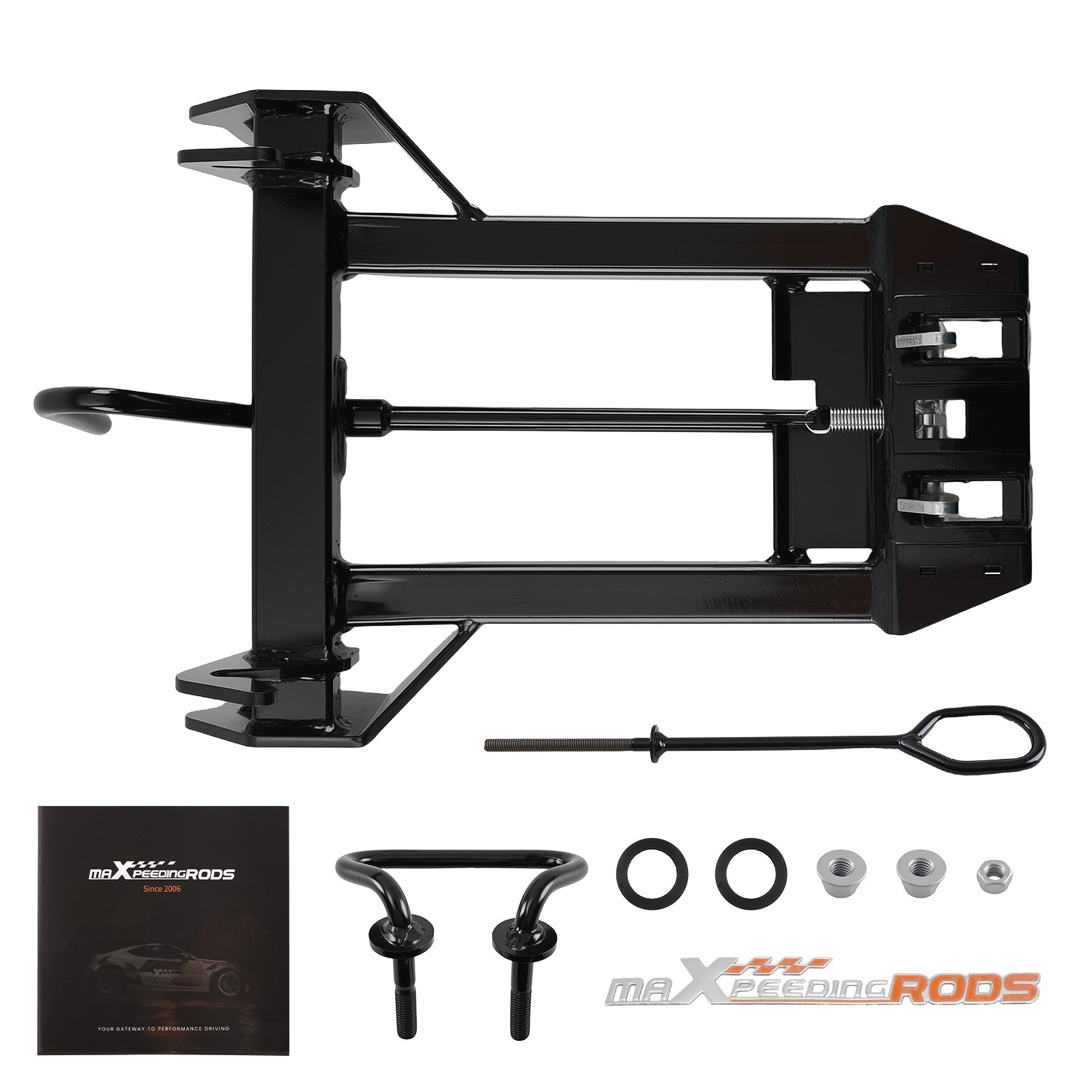 Black Steel Plow Mount for Polaris Sportsman Touring 570 EPS 2015-2023