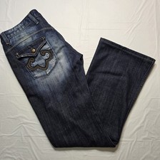 REROCK for Express Bootcut Jeans Size 12-Distressed *Flaw at Belt Loop