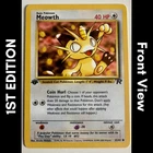 Pokémon TCG WOTC Team Rocket 1st Edition Meowth 62/82 – MINT Condition