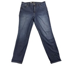 KUT from the Kloth Diana Fab Ab Skinny Jeans Dark Wash High Rise Blue Denim 12