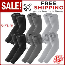 UV Sun Protection Arm Sleeves, UPF 50 Sports Cooling Arm Compression Sleeves 6pa