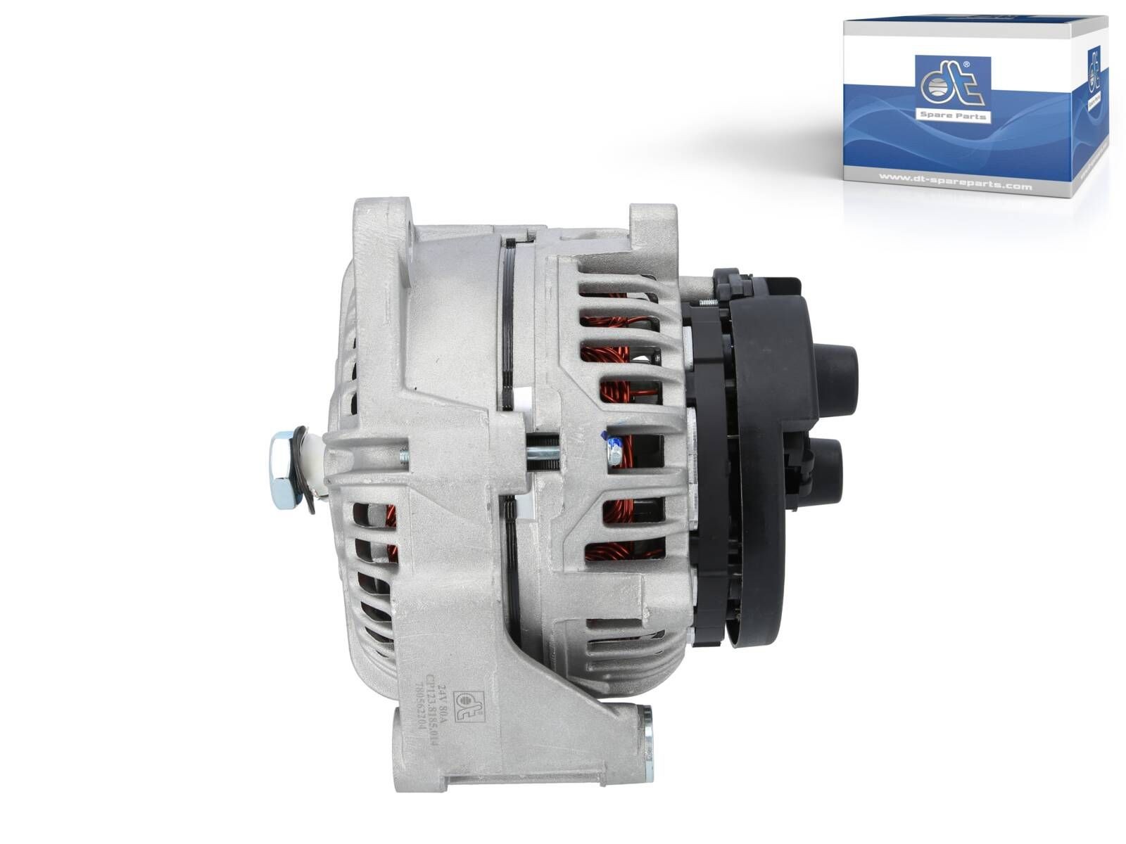 Alternateur 24V 80A DT Spare Parts 5.47014 générateur électrique de camion