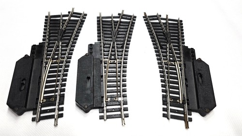 Lima H0 Handweiche 2 x N 3050 (rechts) + 1 x N 3051 (links), 18 Grad | Zustand: Gebraucht