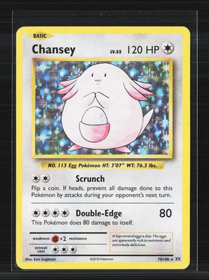 Pokemon 2016 Evolutions Chansey #70/108