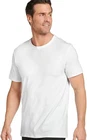 Jockey Men's T-Shirts Cotton Stretch Crew Neck T-Shirt - 3 Pack, White, XL