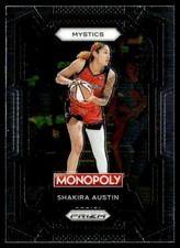 2024-25 Panini Prizm Monopoly WNBA Shakira Austin Washington Mystics #3